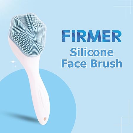 Silicone Face Brush for Daily Cleansing & Exfoliation