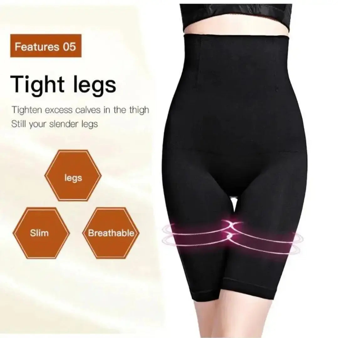 4-in-1 Seamless Body Shaper - Tummy, Thighs, Hips Slimming Shapewear for Women