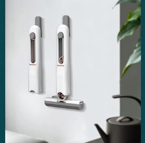 Portable Mini Self-Squeeze Mop with Absorbent Sponge