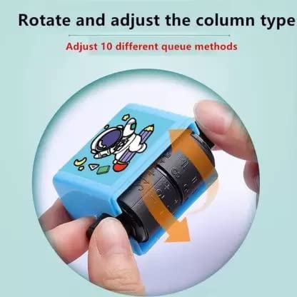 2pcs Math Roller Stamp
