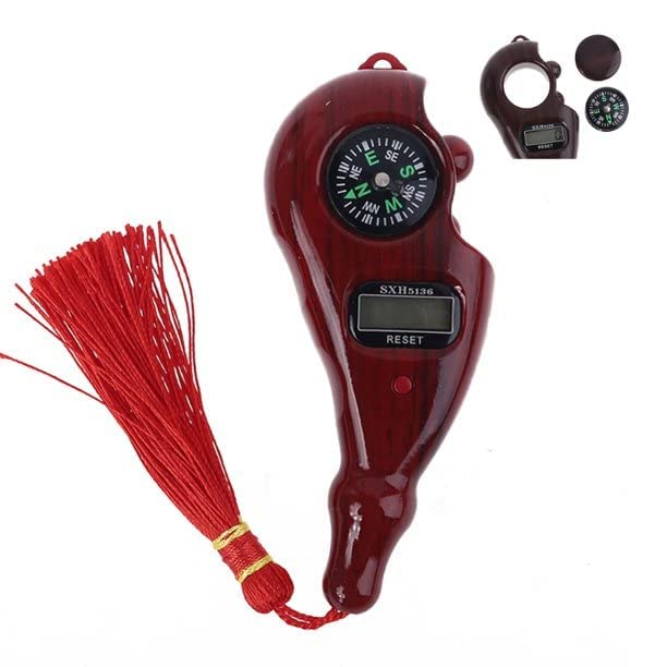 Digital Finger Rotating Prayer Beads with (Navigation) Compass, Digital Counter Mantra TASBIH & JAAP MALA Random Colors