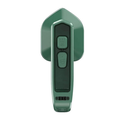 Garment Steamer Iron, Portable Fabric Steamer with Dual Temperature Control, Green