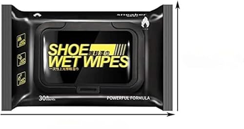 Sneaker Cleaner Shoe Cleaning Wipes (80 Pieces) Sneaker Wipes for Shoes: Quick Remove Dirt Stain Shoe Cleaner Wipes, Multicolor (Pack of 1)