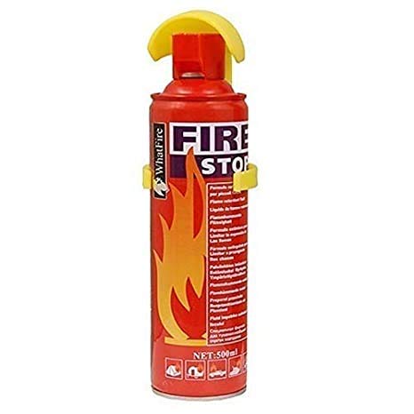 Fire Extinguisher Can Bottle for Car and Home Kitchen with Stand Each 500 ML -