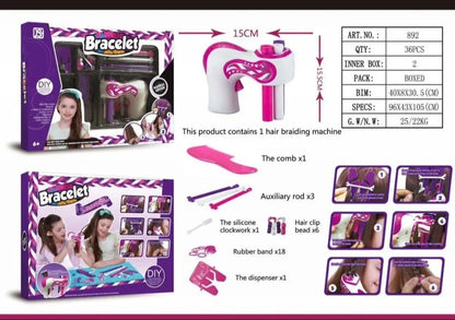Hair Braiding Machine Complete Kit with Rotating Design