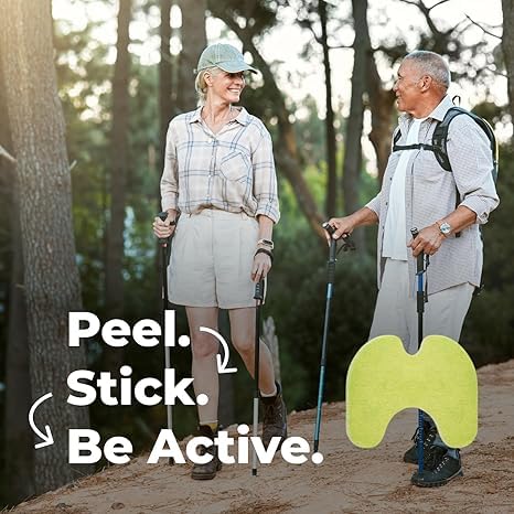 Adhesive Knee Patches Made with Natural Herbs for Wellness (10 Patches)