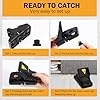 Rat Trap, Large Mouse Traps, Mouse Traps Indoor for Home, Instant Kill Traps for Mouse Rat Chipmunk, Quick Set Up and Reusable – 6 Pack, Black