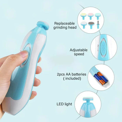 LED Baby Nail Trimmer Kit