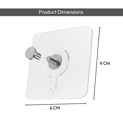 Photo Frame Hooks for Wall Without Drilling, 10 Pack