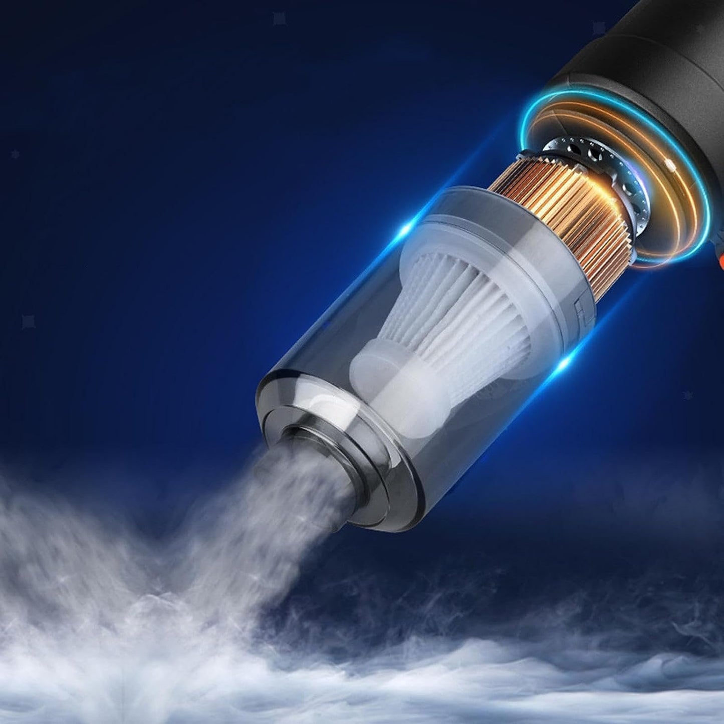 Car Vacuum Cleaner 3 in 1 with 3 Attachments & Blower | Cordless Handheld Vacuum Cleaner for Wet & Dry Cleaning for...