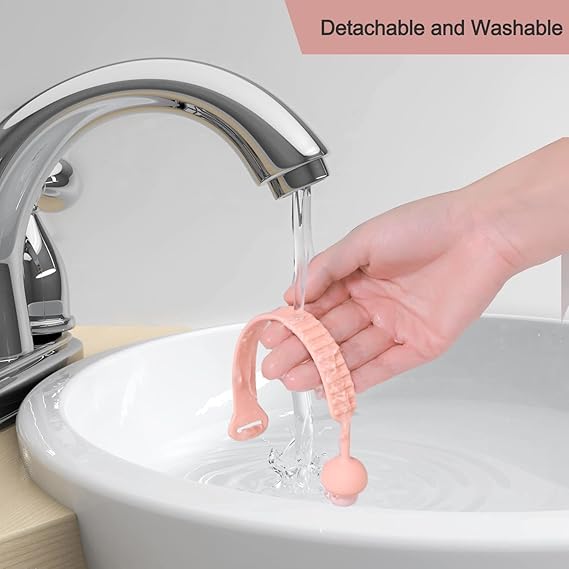 4Pcs SiliconeToilet  Seat Cover Lifter