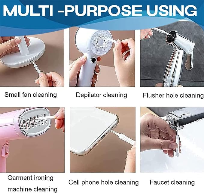 Multi Functional Shower Head Cleaning Brush, Gap Hole Anti-Clogging Nozzle Soft Shower Head Cleaning Brush for Bathroom Cleaning Tool, Mobile, Keyboard