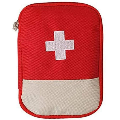 Mini First Aid Kit Travel Pouch Medicine Storage Bag