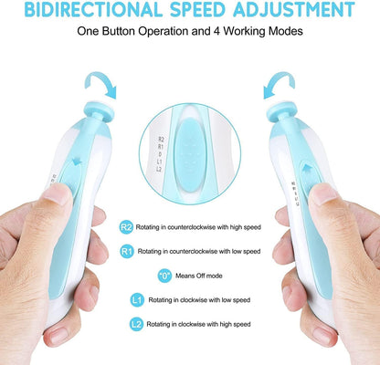 Baby Nail Trimmer for New Born with Lights