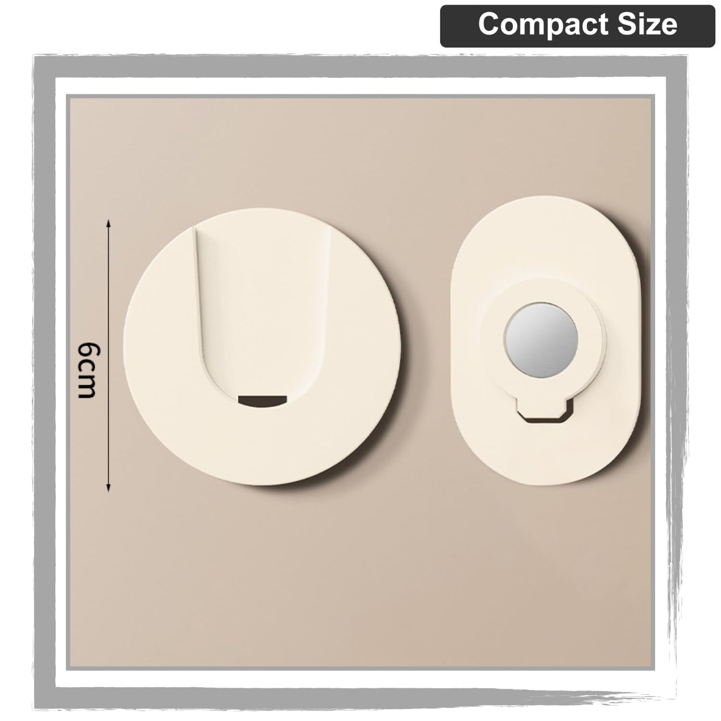 Self-Adhesive Magnetic Remote Control Holder Wall Mount – No Drilling, Non-Marking Tape, Universal Organizer Stand for AC, TV, Fan Remote &...