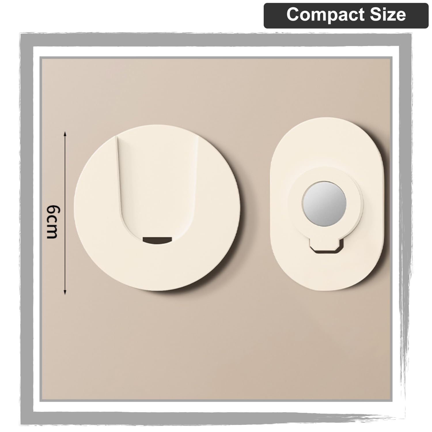 Self-Adhesive Magnetic Remote Control Holder Wall Mount – No Drilling, Non-Marking Tape, Universal Organizer Stand for AC, TV, Fan Remote &...