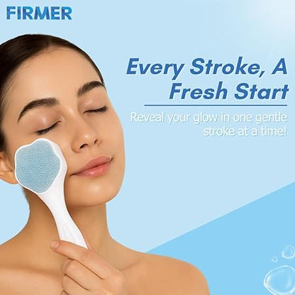 Silicone Face Brush for Daily Cleansing & Exfoliation