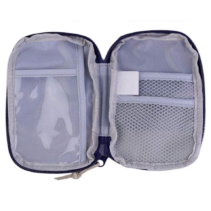 Mini First Aid Kit Travel Pouch Medicine Storage Bag