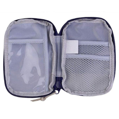 Mini First Aid Kit Travel Pouch Medicine Storage Bag