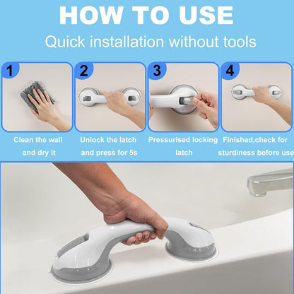 Suction Cup Bathroom Handle