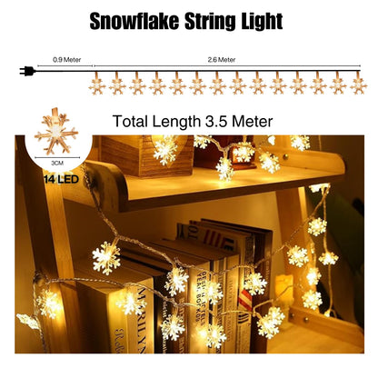 Artificial Leaf Curtain LED String Light | 200 LEDs, 8 Flash Modes, Remote + USB Plug | 10x3 Feet.