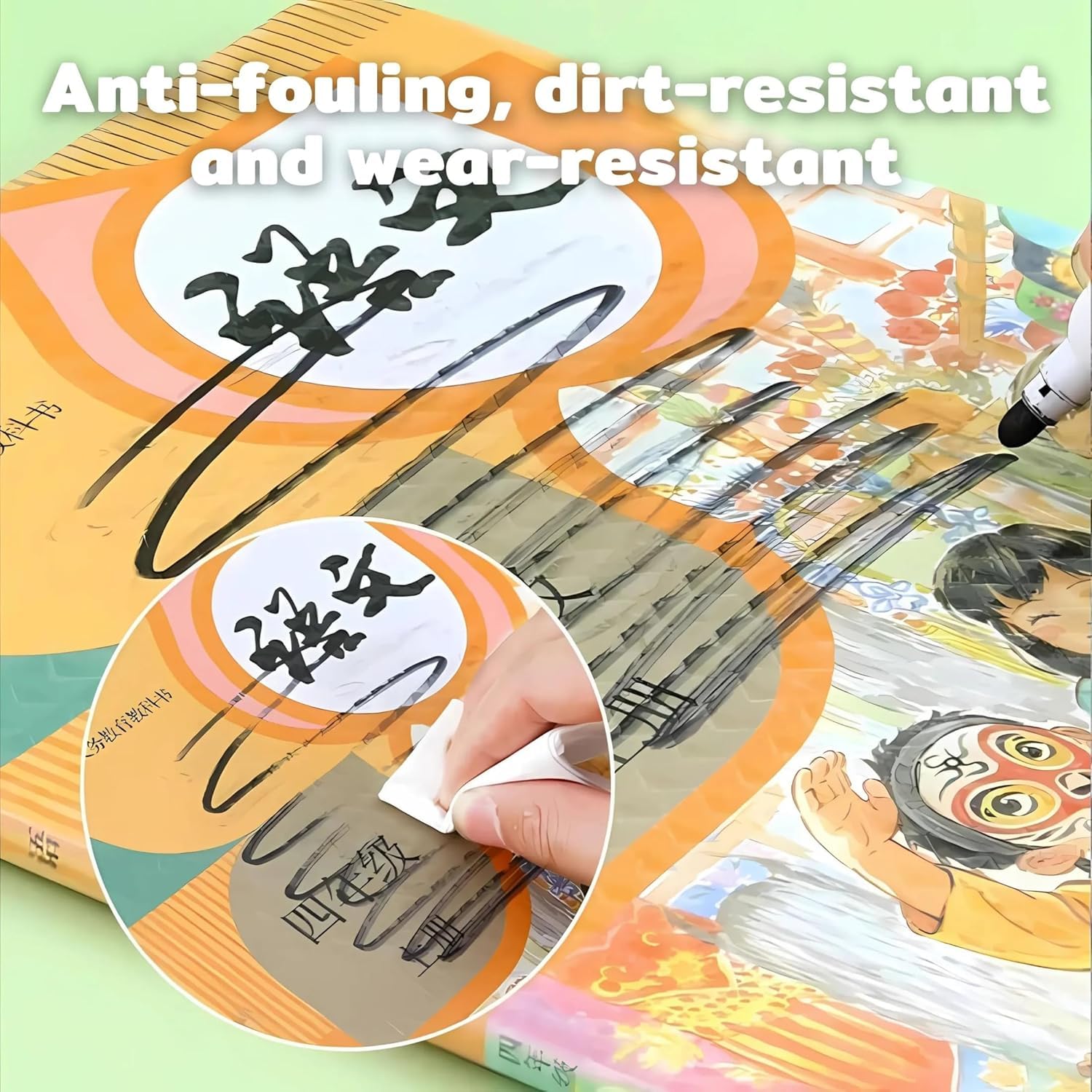 Transparent Paper Sticker Book Cover Film Book Binding Cover [30 Pcs- 3 Different Sizes -10 Each] Waterproof Self-Adhesive Book Cover for Office...