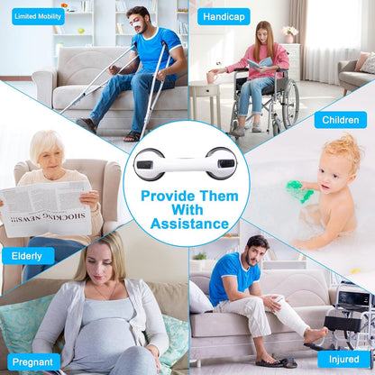 Helping Handle Bathroom Suction Grab Bar Rail for Safety