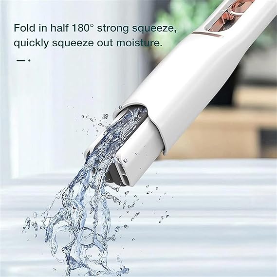 Portable Mini Self-Squeeze Mop with Absorbent Sponge