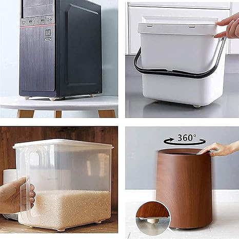 Heavy Duty Caster Wheels Set for Tables and Furniture pack of 12