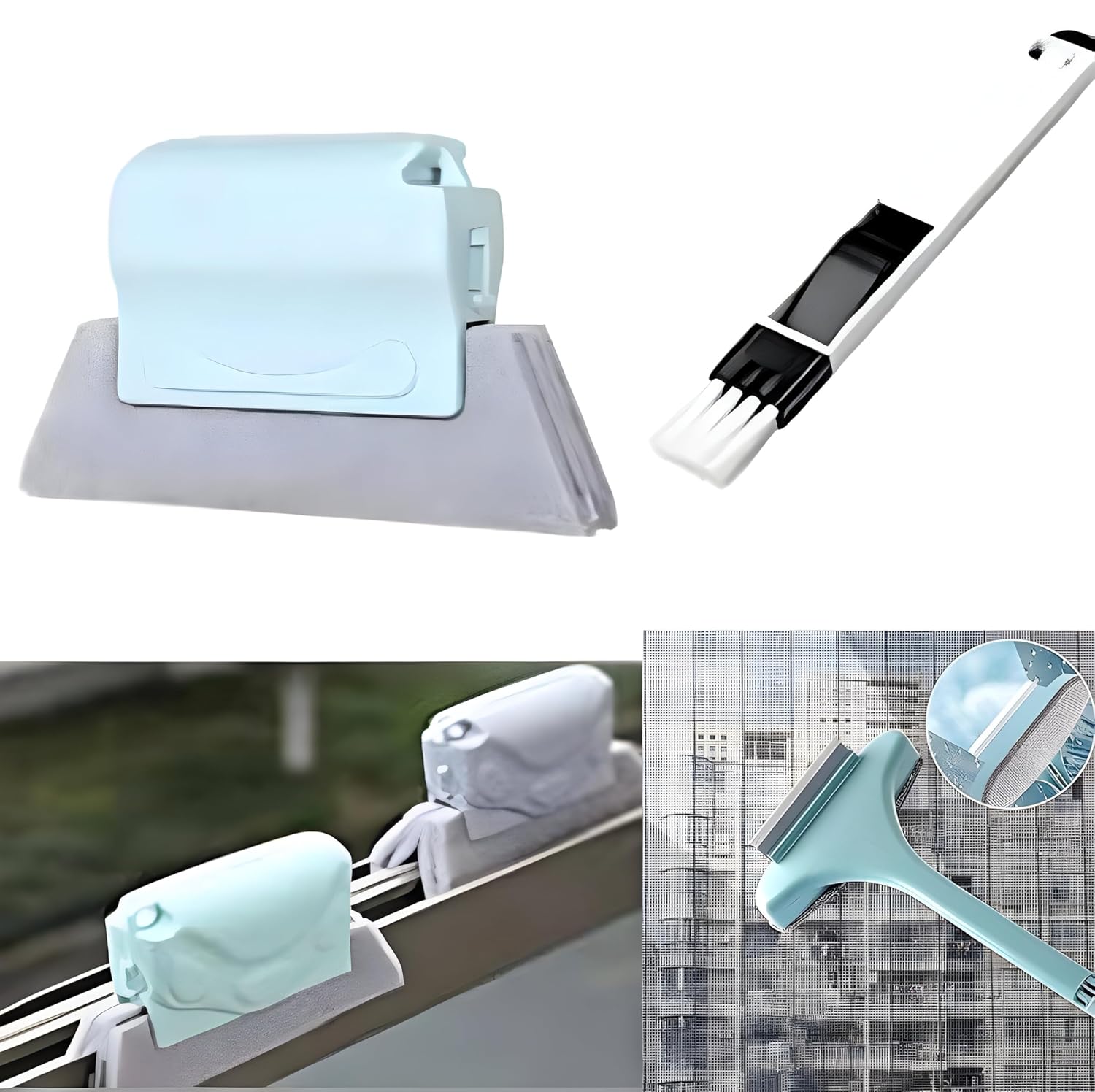 Window Cleaner Brush – Streak-Free Cleaning Tool for Homeowners