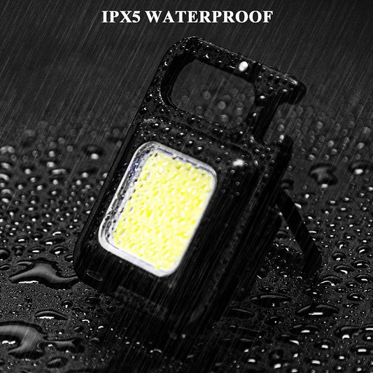 LED Flashlights, Rechargeable Torch with Lighter,Whistles,Screwdriver & Bottle Opener.