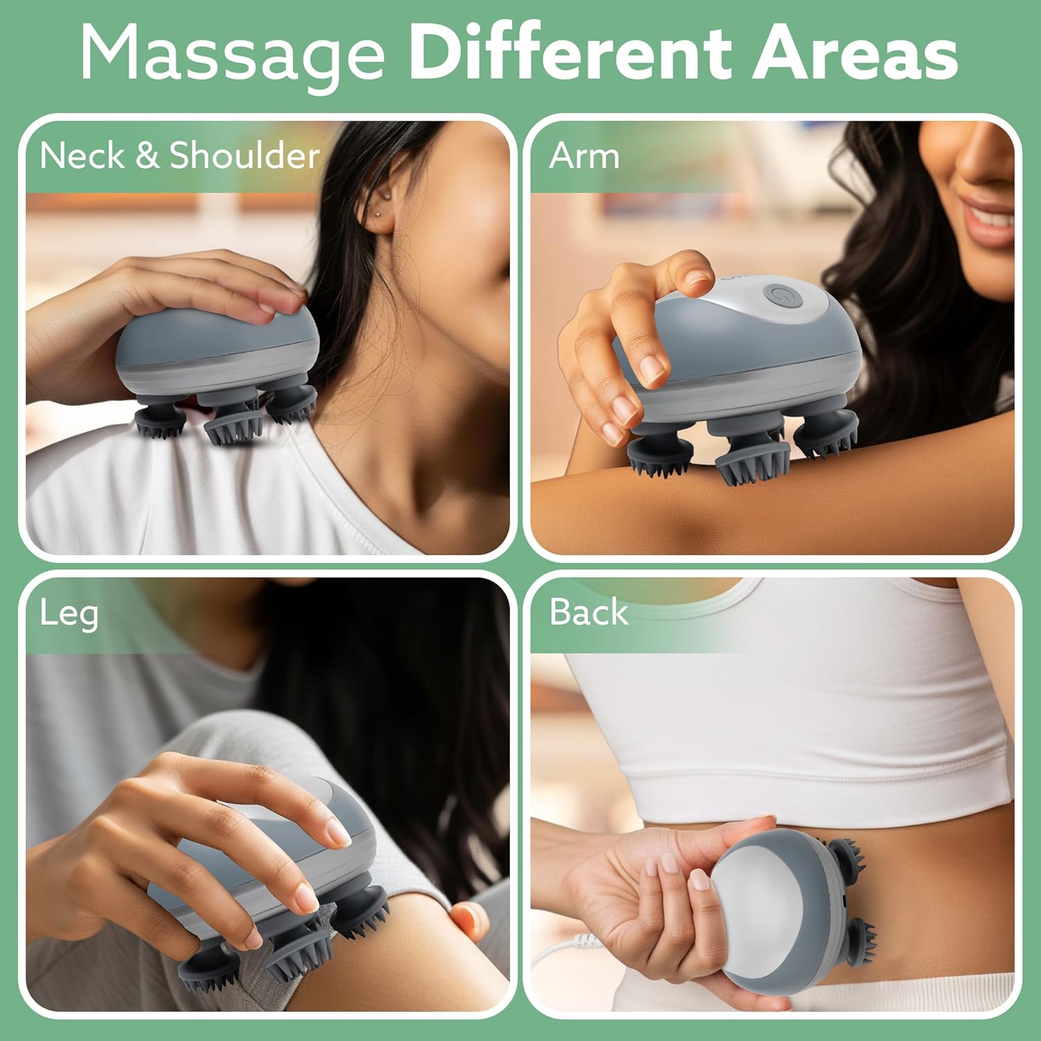 AGARO Scalp Massager, Stress Relief & Relaxation