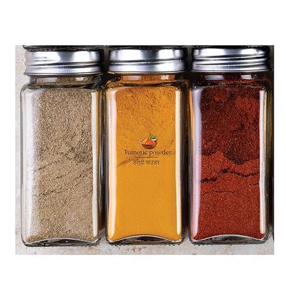 60 PCs Kitchen Container Sticker Waterproof