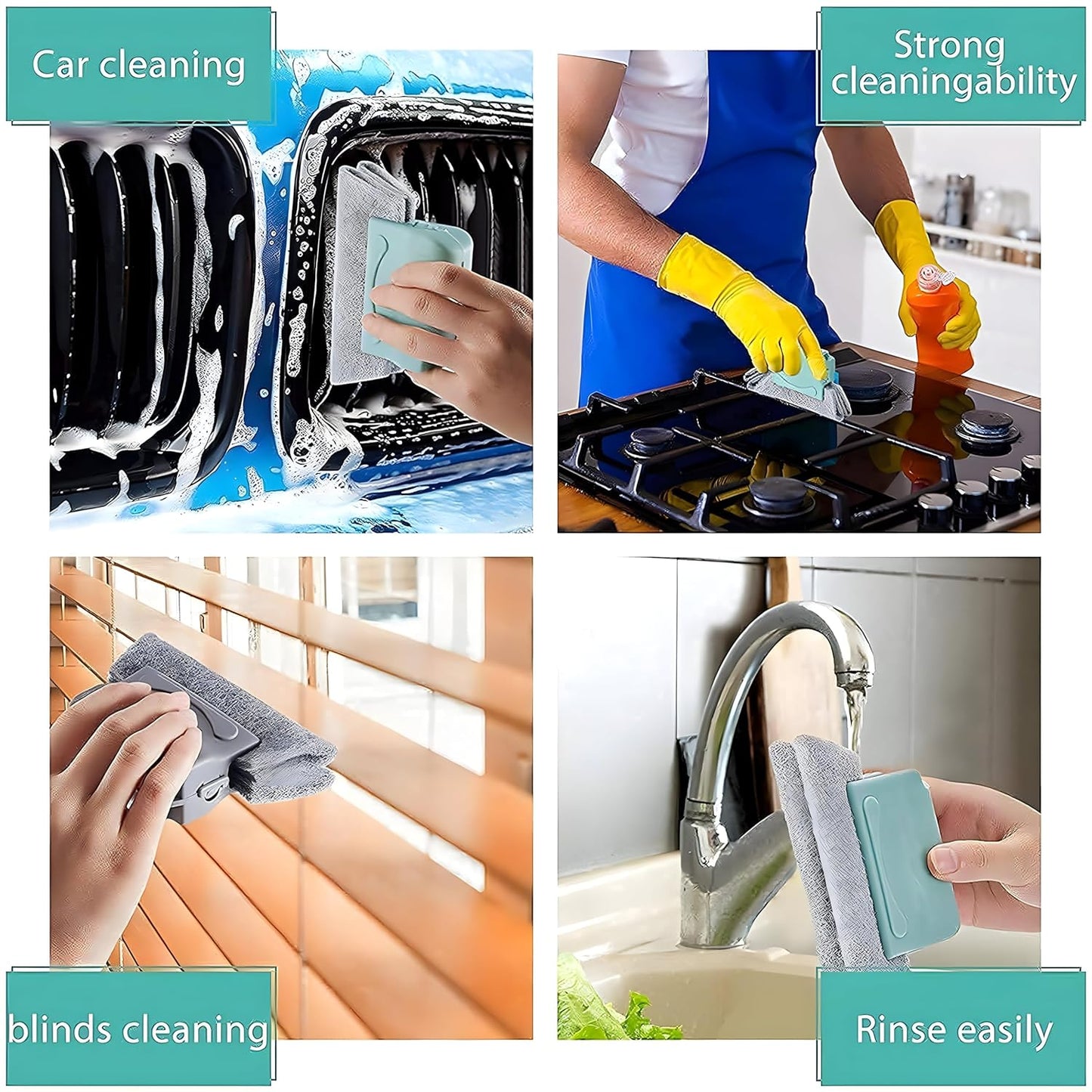 Window Cleaner Brush – Streak-Free Cleaning Tool for Homeowners