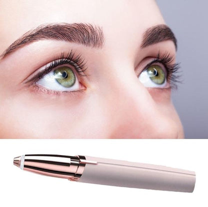 2IN1 FACIAL AND EYEBROW HAIR SHAVER. ROSE GOLD