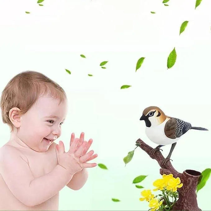 Movement Activate Office for Real Birds Random Twitter Sound Sparrow Batteries