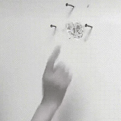 Photo Frame Hooks for Wall Without Drilling, 10 Pack