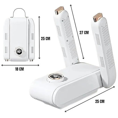 Electric Shoes Dryer Boot Heater Deodorizer (White)