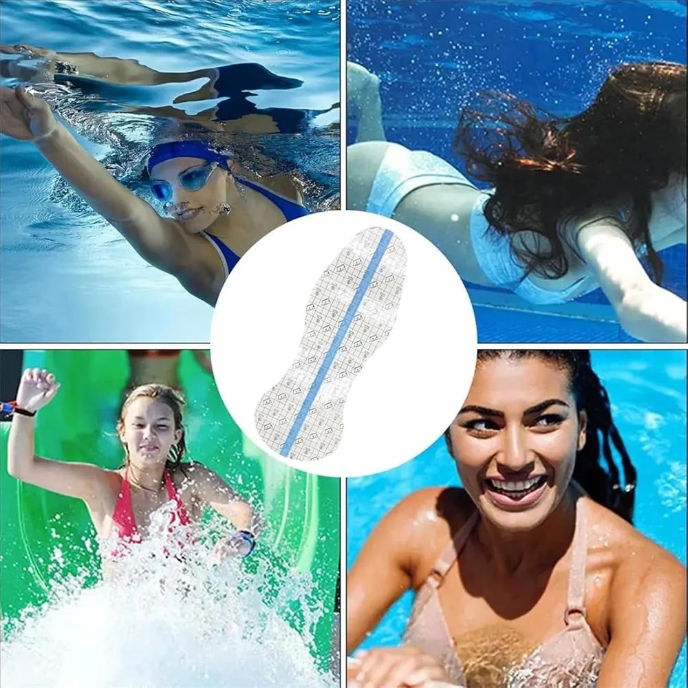 women's waterproof swimming stickers