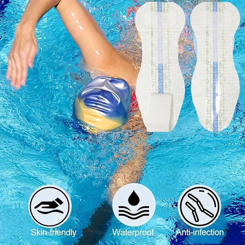 women's waterproof swimming stickers
