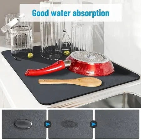 Kitchen Utensil Dish Drying Mat